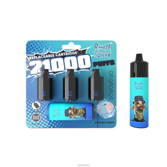 RandM Sunax 21000 gaisa plūsmas kontroles pod maināma vape ierīce 1gab - RandM Vape Store vati V4NHV273