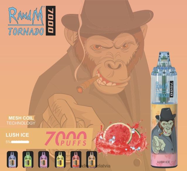 RandM Tornado 7000 gaisa plūsmas kontroles vape ierīce 1gab - RandM Vape Online sulīgs ledus V4NHV165