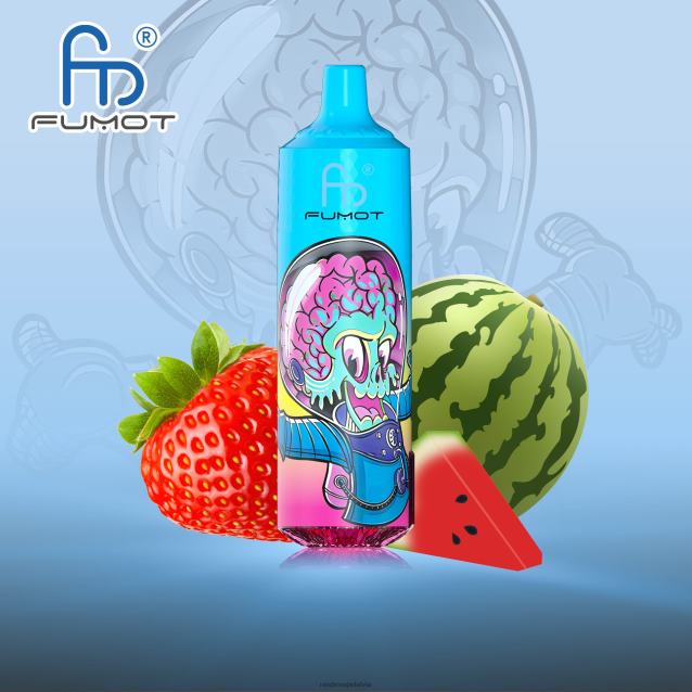 Fumot RandM Tornado 9000 pro vape ierīce ar akumulatoru un ejuice displeja versiju 1 - RandM Vape Online zemeņu arbūzs V4NHV195