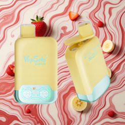 Ananāsu & Kokosrieksts un Zemeņu & Banānu Vapsolo Twins 20000 Puffs Izmērģējamais Veips ar 40 ml e-šķidruma