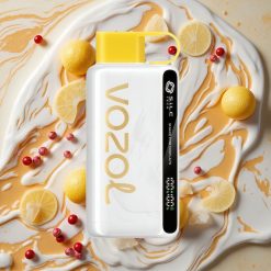 Ananāsu Kokosriekstu Ledus VOZOL STAR 9000/12000 Izkliedējamā Veipa Līdz 9000/12000 Pufi 650mAh Akumulatora Ietilpība