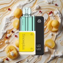 Ananāsu Ledus Snowplus Swift 5000 Puffs Prefilled Pod Kit ar 1000 mAh bateriju un 2% nikotīna saturu