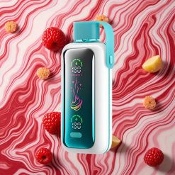 Aveņu, ābolu, arbūzu un ananāsu VOZOL Star 20000 Puffs Izkliedējamais Veips ar 2.2" HD spoguļekrānu un Dubultā sieta režīmu