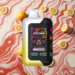 Citrona pops SMOK SPACEMAN SP40000 Vienreizlietojamais Vape 40000 šķīvīši 20ml e-šķidruma ietilpība