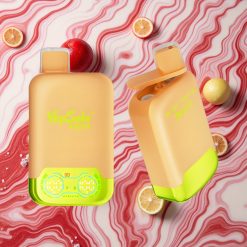 Citrona un Arbūza Ledus Vapsolo Twins 20000 Puffs Izmērķāmais Veips 40 ml e-šķidruma 20mg/ml vai 50mg/ml nikotīna