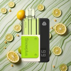 Citrons-Laims Snowplus Swift Pod Kit 15000 Iekājas, Akumulatora ietilpība: 1000 mAh, E-šķidruma tilpums: 2+10 ml