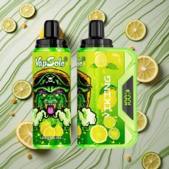 Citrons un laima garša VapSolo VIKING 12000 izmēģinājumu E-šķidrums: 22ml & Nikotīna stiprums: 20 mg/ml & 50 mg/ml