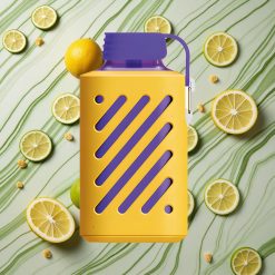 Citrons un laima garša VOZOL GEAR 10000 izmestā e-cigarete 10000 piepūšanas 20 ml e-šķidruma ietilpība