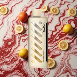 Citronu aromāts VOZOL Gear Shisha 25000 Piepūšanas Vienreizlietojamais Vape 5mg/ml Nikotīns 1000mAh Akumulators