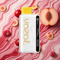 Ķiršu un Persiku Limonādes garša VOZOL STAR Izturība līdz 9000/12000 Pūtiem 0/20/50mg/ml Nikotīns