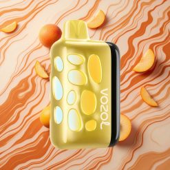 Mango (Mangos) Persike (Persiks) VOZOL RAVE 40000 izmesto vape 270 grādu Vibrējošs Glow Dizains 1000mAh Akumulatora Ietilpība