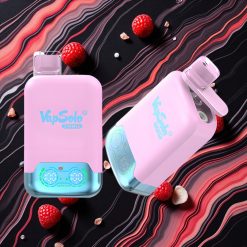 Melnais ledus & drakonu auglis, zemeņu & arbūzu vapsolo twins 20000 piepildes e-cigarete 20mg/ml, 50mg/ml nikotīns