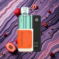 Neona lietus Snowplus Swift 15000 iepūšamo Pod komplekts ar 1000 mAh akumulatoru un 2+10 ml e-šķidruma tilpumu