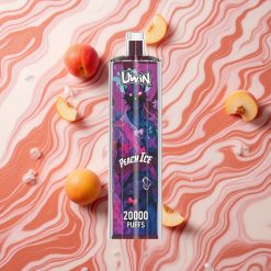 Persiku Ledus Uwin Shisha Hookah Crystal 20000 Iekšpūšanas 22ml ietilpība