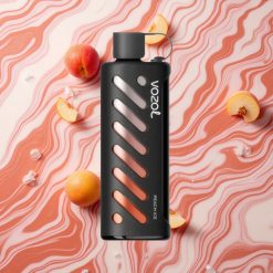 Persiku Ledus VOZOL Gear Shisha 25000 Ievilcieni Vienreizlietojamais Vape 1000mAh Akumulators 5mg/ml Nikotīns