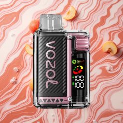 Persiku Ledus VOZOL Vista 20000 Ievilkumi Dispečeru Vape, 650mAh Uzlādējama Baterija, 2% Nikotīna Stiprums