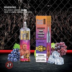 RandM Tornado 10000 gaisa plūsmas kontroles vape ierīce 1gab - RandM Vape Latvia vīnogu ledus V4NHV109