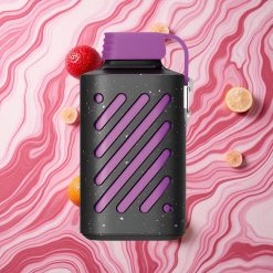 Rozā citronādes garša VOZOL GEAR 10000 izmetamā e-cigarete 10000 ieelpas 20 ml e-smēķa šķidruma ietilpība