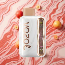 Strawmelon Peach (Zemeņu Arbūzs Persiks) VOZOL STAR 40000 Iztukšojami e-cigarešu pūši 1000mAh baterija