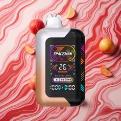 Sulīga Persika Arbūzs SMOK SPACEMAN SP40000 Izmetamais Veips 40000 Iepūšanas eŠķidruma ietilpība: 20ml