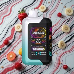 Svaigs Mētra (Fresh Mint) SMOK SPACEMAN SP40000 Vienreizlietojamais Vape 40000 Iekšpūšu skaits 20ml eŠķidruma ietilpība