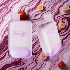 Vīnogu Ledus & Zemeņu Kiwi Vapsolo Twins 20000 Iemērkāmiem Pāriem (Iemērkamais Veids: 2, Nikotīna Stiprums: 20mg/ml, 50mg/ml)