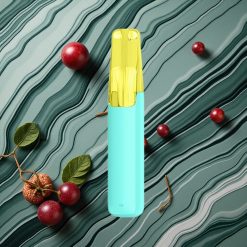 Zaļā vīnoga Snowplus Dash 4000 Puffs izmetamā ierīce ar 530 mAh akumulatoru un 7,5 ml e-šķidruma tilpumu