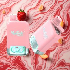 Zemenes Ledus & Manga Persiku Arbūza garšas kombinācija Vapsolo Twins 20000 Puffs Vienreizlietojamais Vape