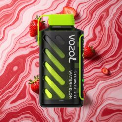 Zemeņu Arbūza VOZOL Gear Power 20000 Iekšpusē Iepildīta E-smēķešanas Ierīce ar 20mL e-šķidruma un 5%(50mg) Nikotīna