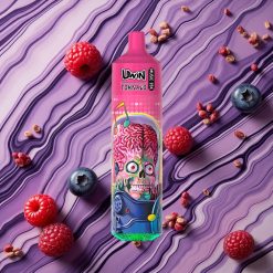 Zemenu-Aveņu Uwin Tornado 35K Music izlietojamais veips ar 35 000 piepildījumiem un 600mAh akumulatoru