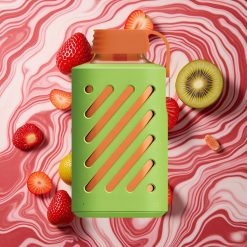 Zemeņu Aveņu VOZOL GEAR 10000 Vienreizlietojamais Vape 10000 Ievilkumi 20 ml E-šķidruma ietilpība