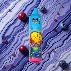 Zemenu Ledus Uwin Tornado 35K Music izmēģinājams veips ar 35 000 piepildījumiem un 600mAh akumulatoru