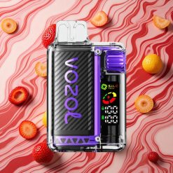 Zemeņu un mango garša VOZOL Vista 20 000 piepildījumu 650mAh uzlādējama baterija 2% nikotīna saturs