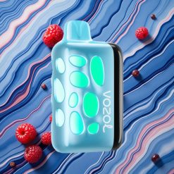 Zilā Aveņu Ledus VOZOL RAVE 40000 izmetamā e-cigarete 270 grādu spīdošais dizains 20/50mg/ml nikotīna