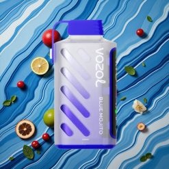 Zilā Mojito VOZOL Gear Power 20000 Iekšpuses Vienreizlietojamais Vape ar 5%(50mg) nikotīna stiprumu